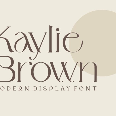 Kaylie Browncover image.