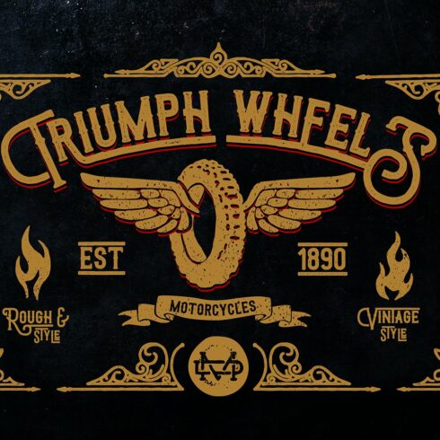 Triumph Wheels + Bonus cover image.