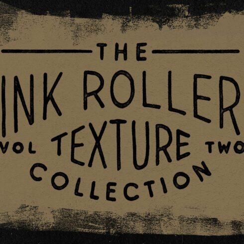 Ink Roller Texture Collection VOL. 2cover image.