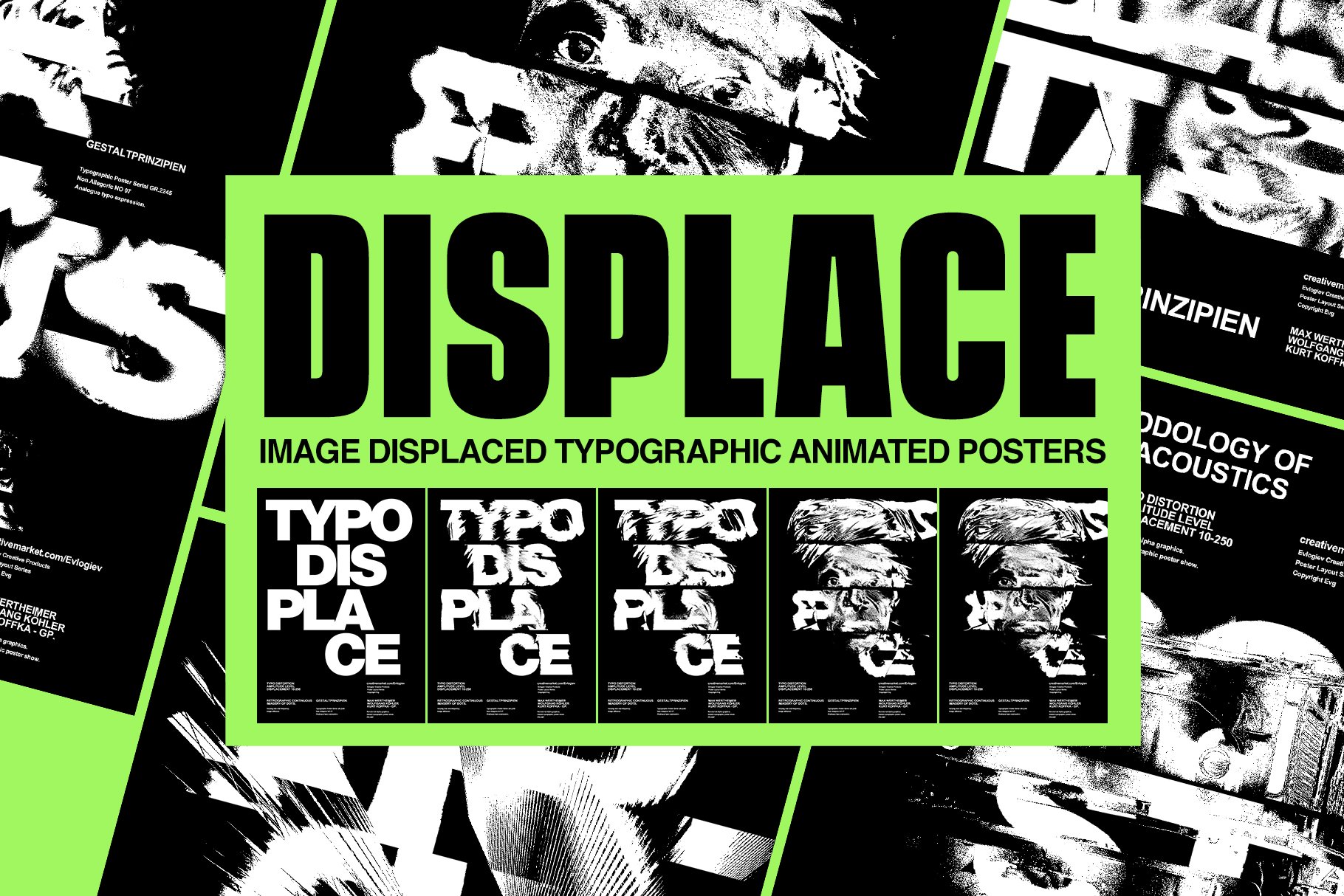 Type Displace Animation Templatecover image.