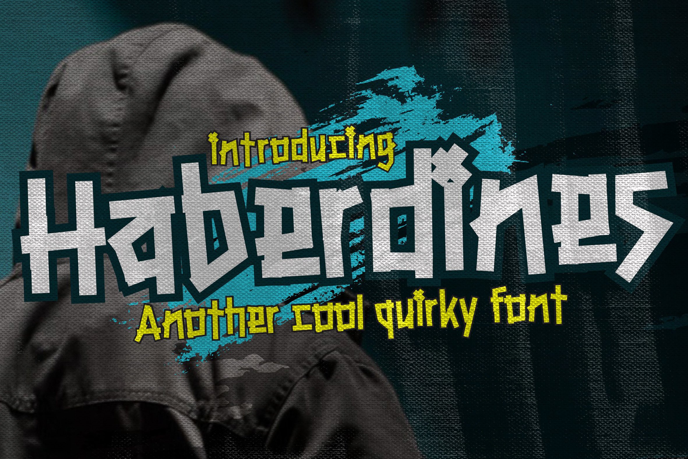 Haberdiness - Quirky Typeface cover image.