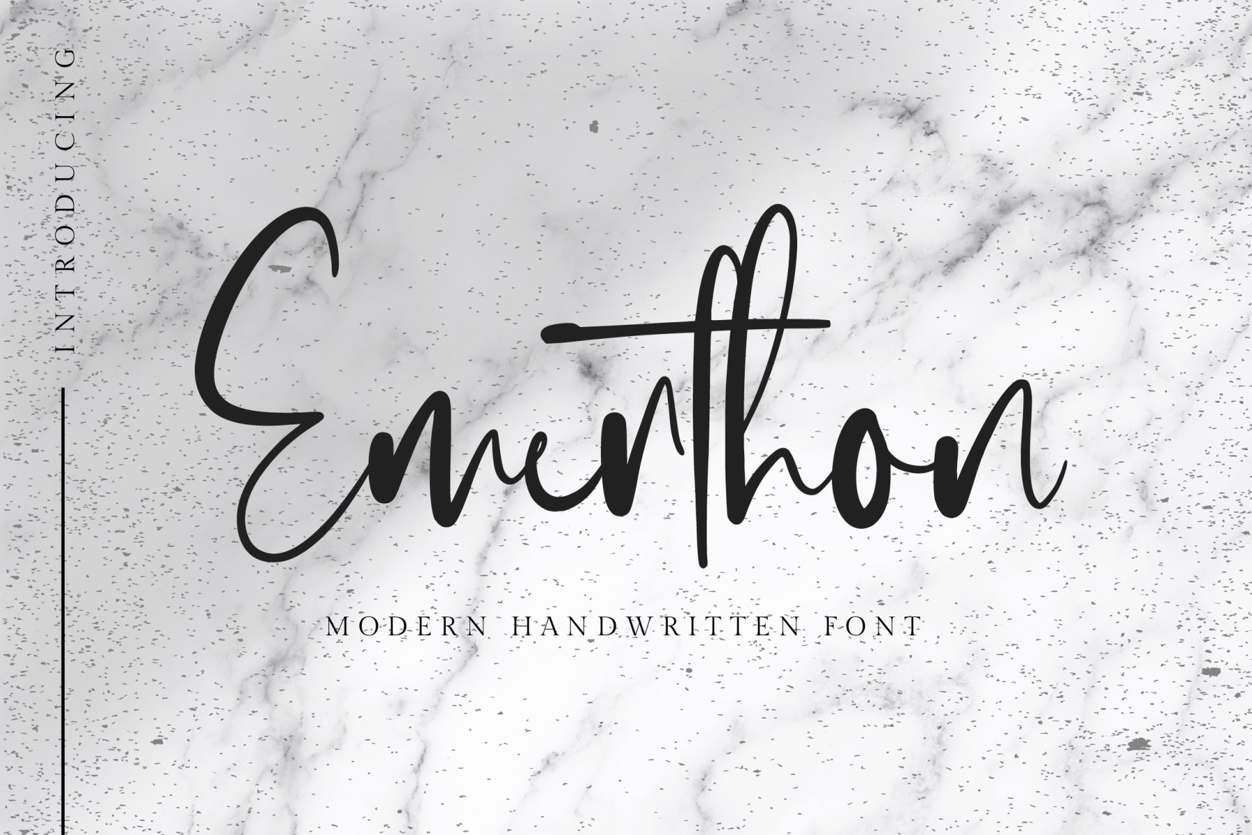 Emerthon - Modern Handwritten Font cover image.