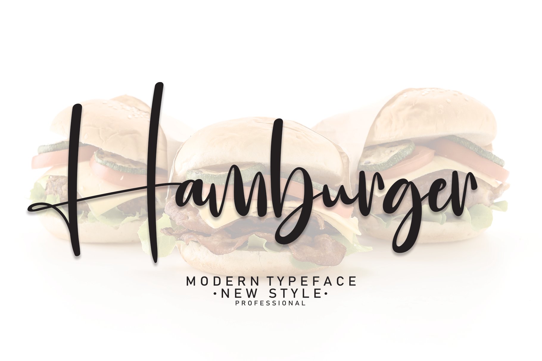 Hamburger | Script Font cover image.