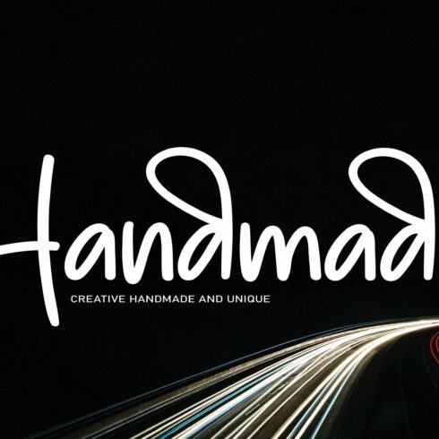 Handmade | Script Font cover image.