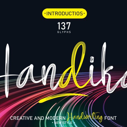 Handika | Script Font cover image.