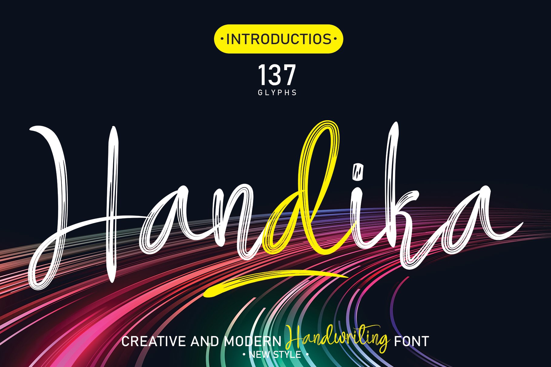 Handika | Script Font cover image.