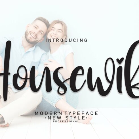 Housewife | Script Font cover image.