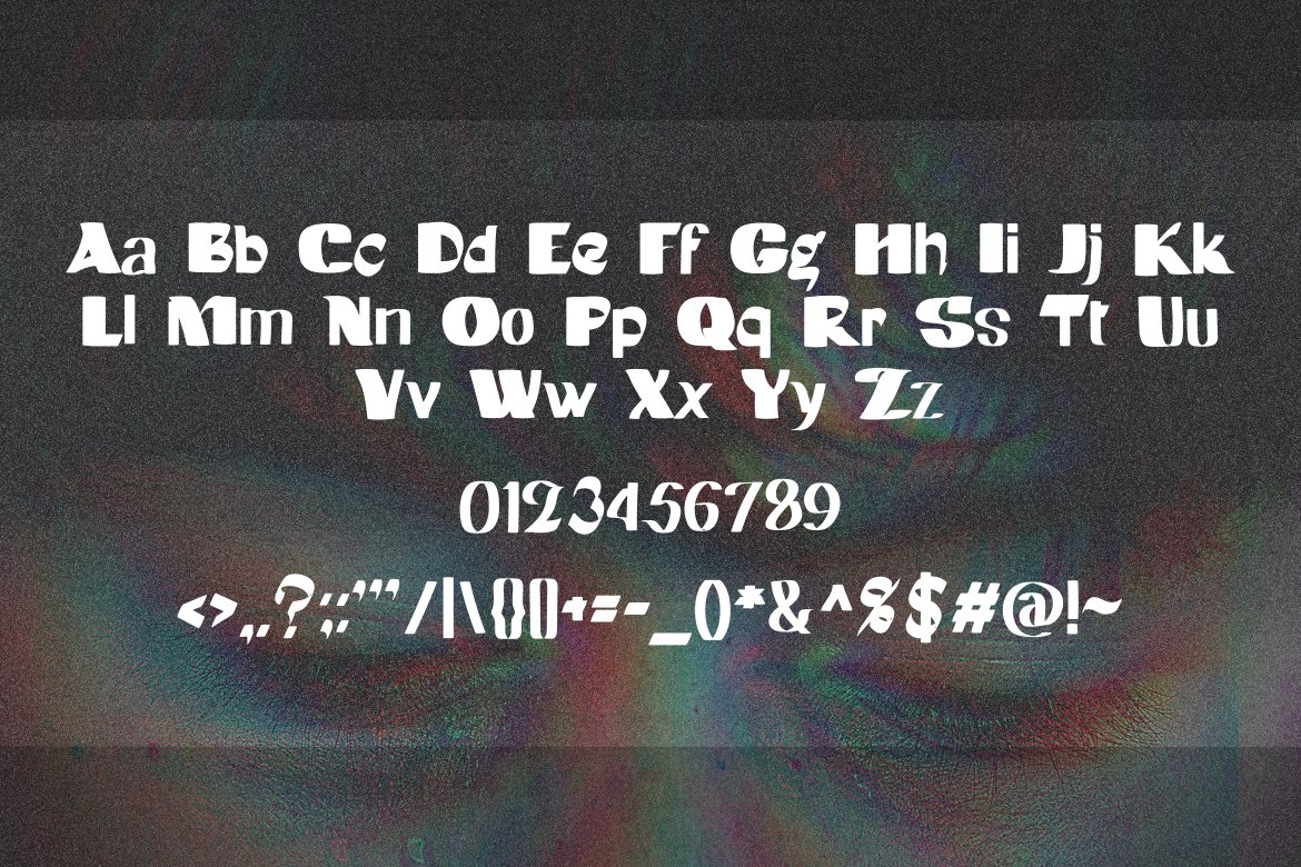 Waseima Font preview image.