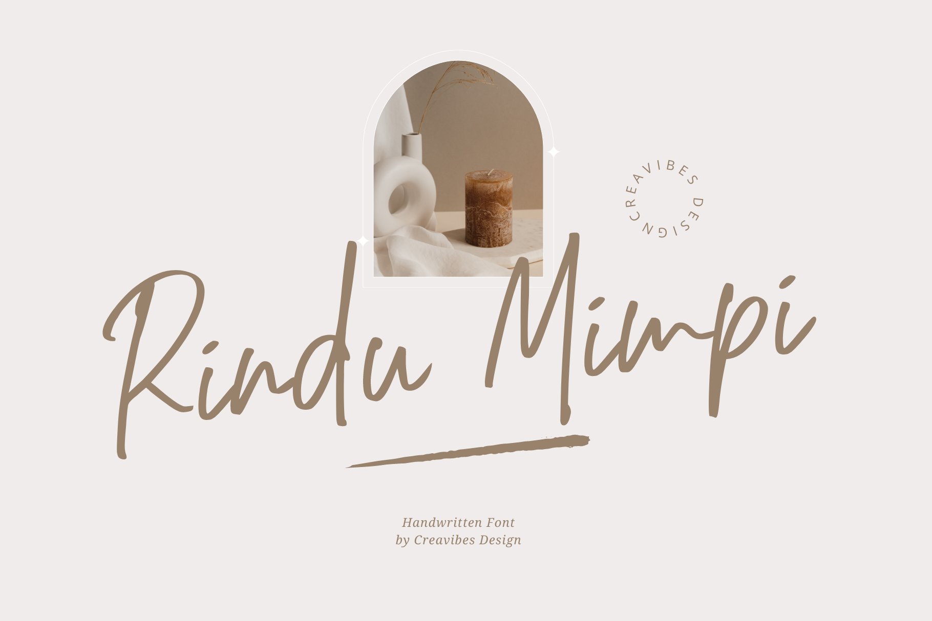 Rindu Mimpi - Script Font cover image.