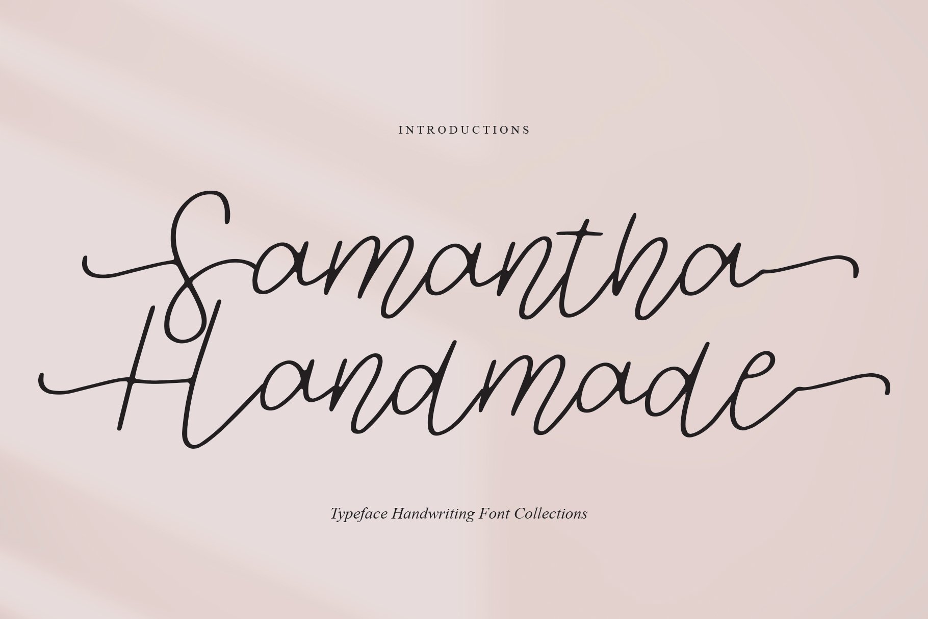 Samantha Handmade | Script Font cover image.