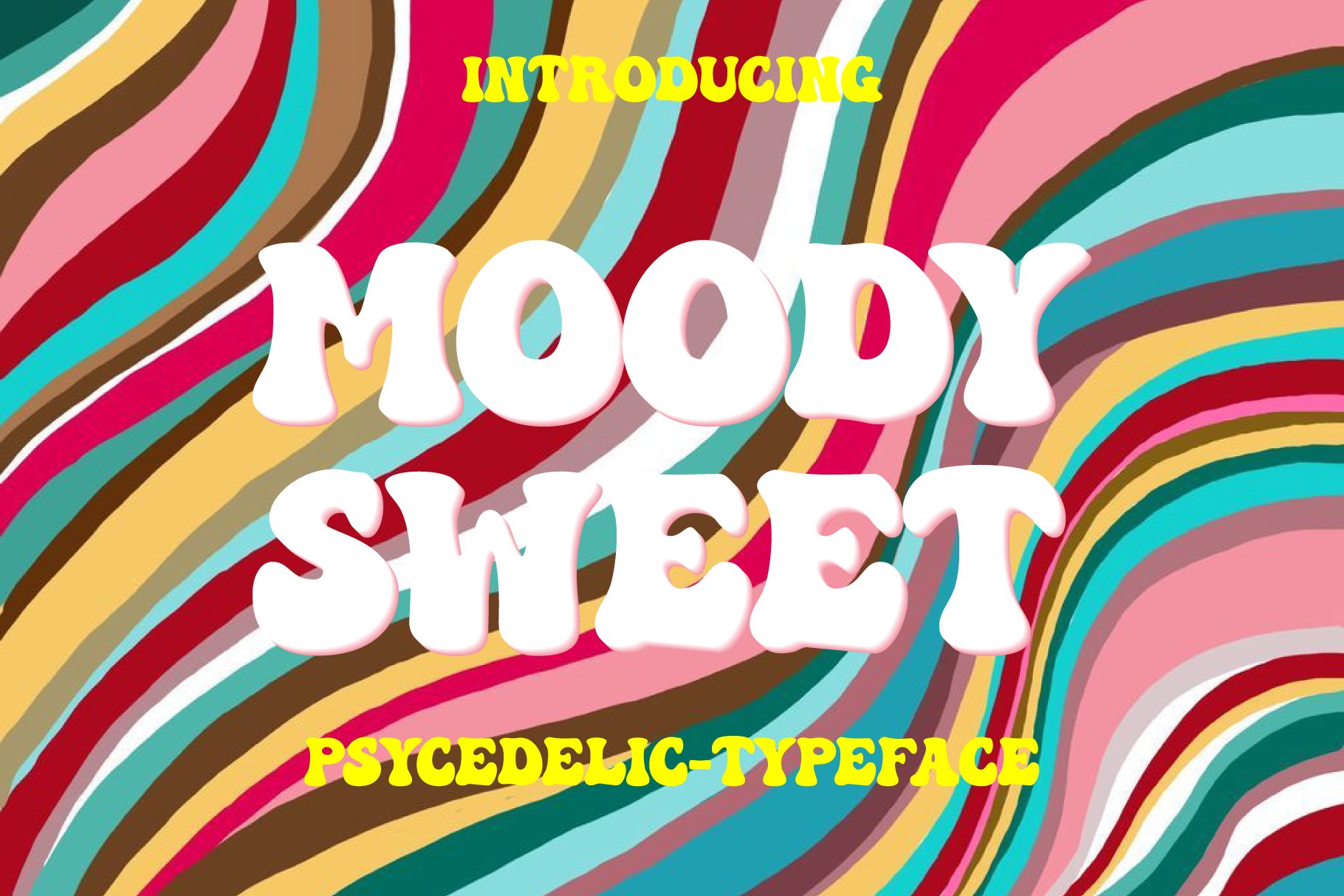 Moodysweet - Display Font cover image.