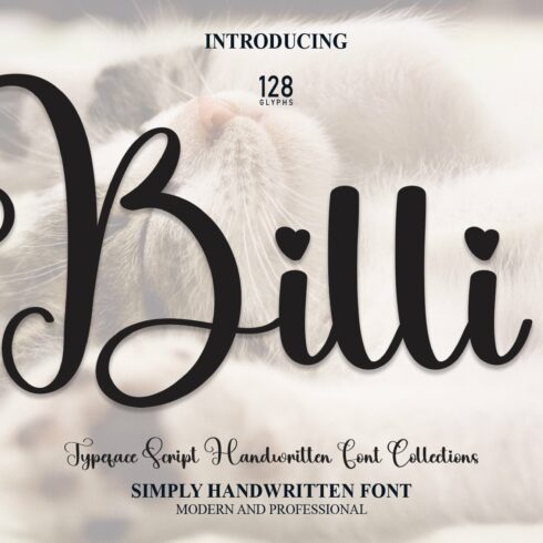 Billi | Script Font cover image.