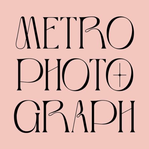 Metro Photograph - Display Serifcover image.