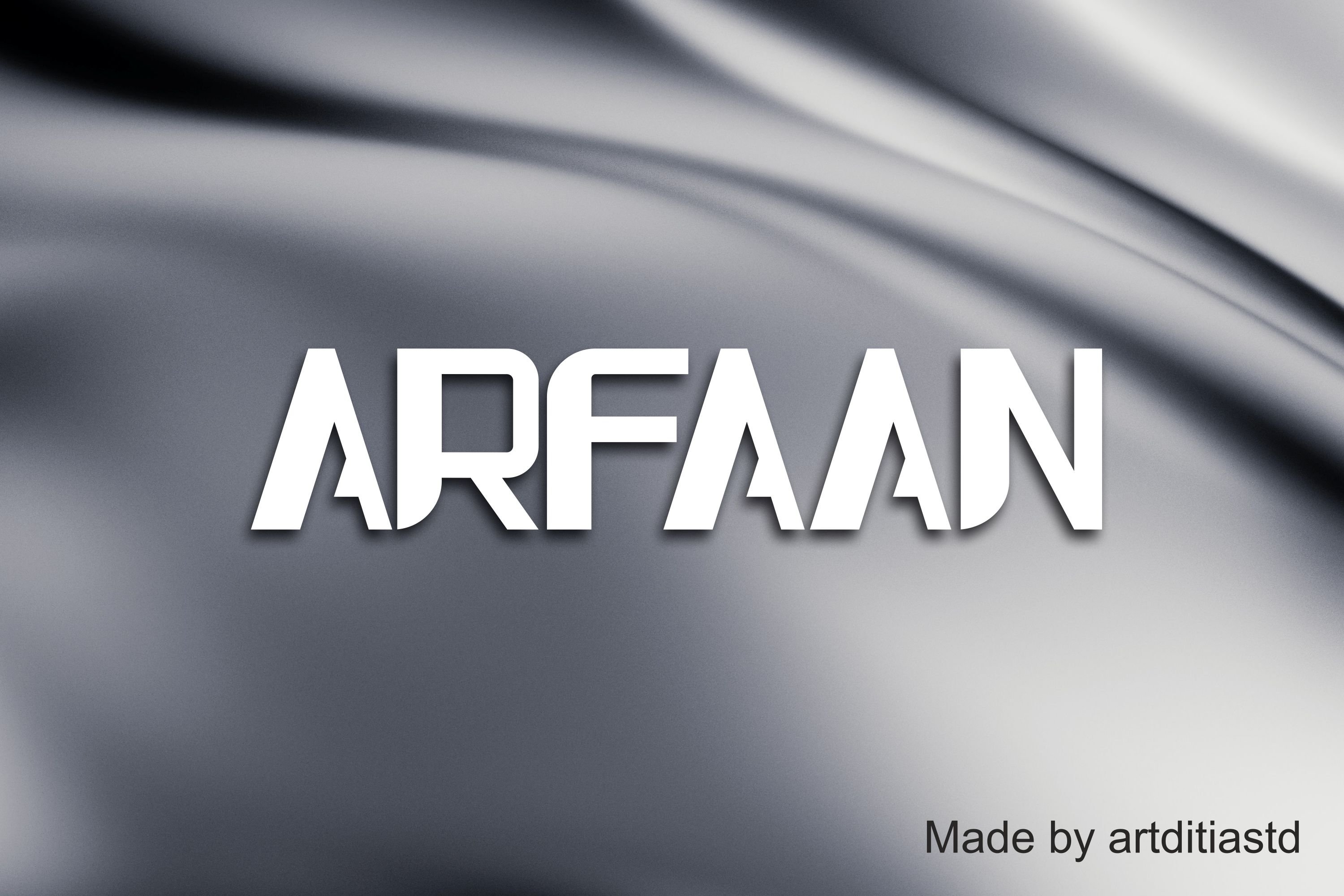 Arfaan font cover image.