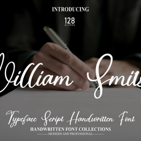 William Smitson | Script Font cover image.