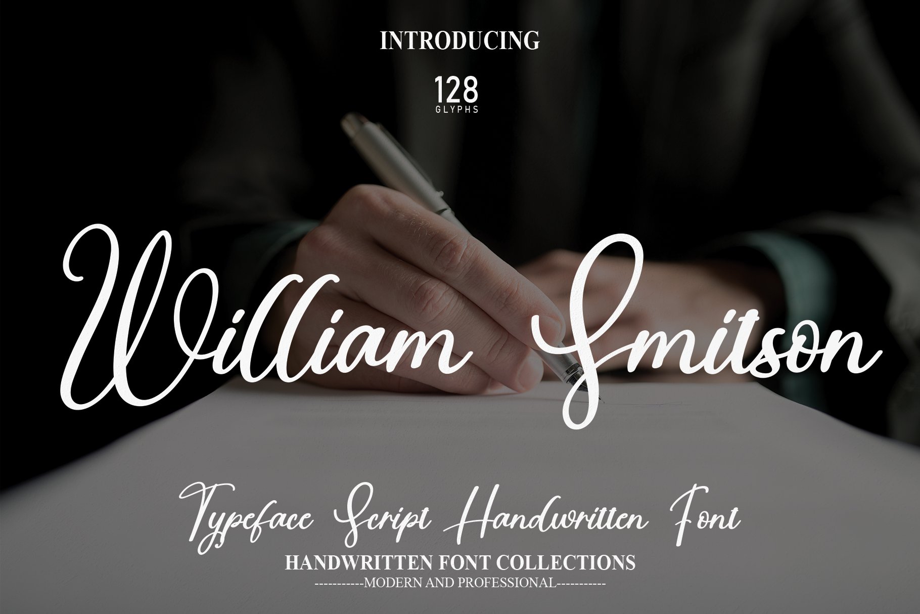 William Smitson | Script Font cover image.