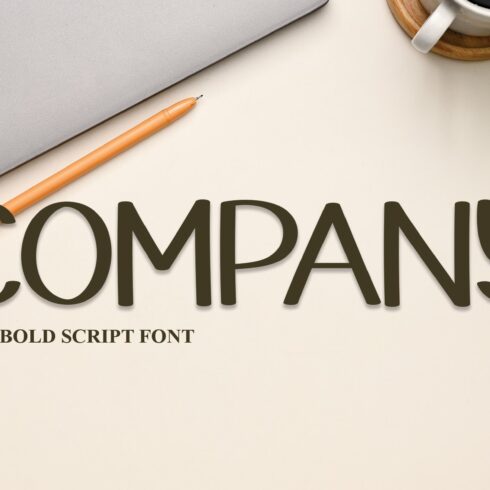 Company | Script Font cover image.