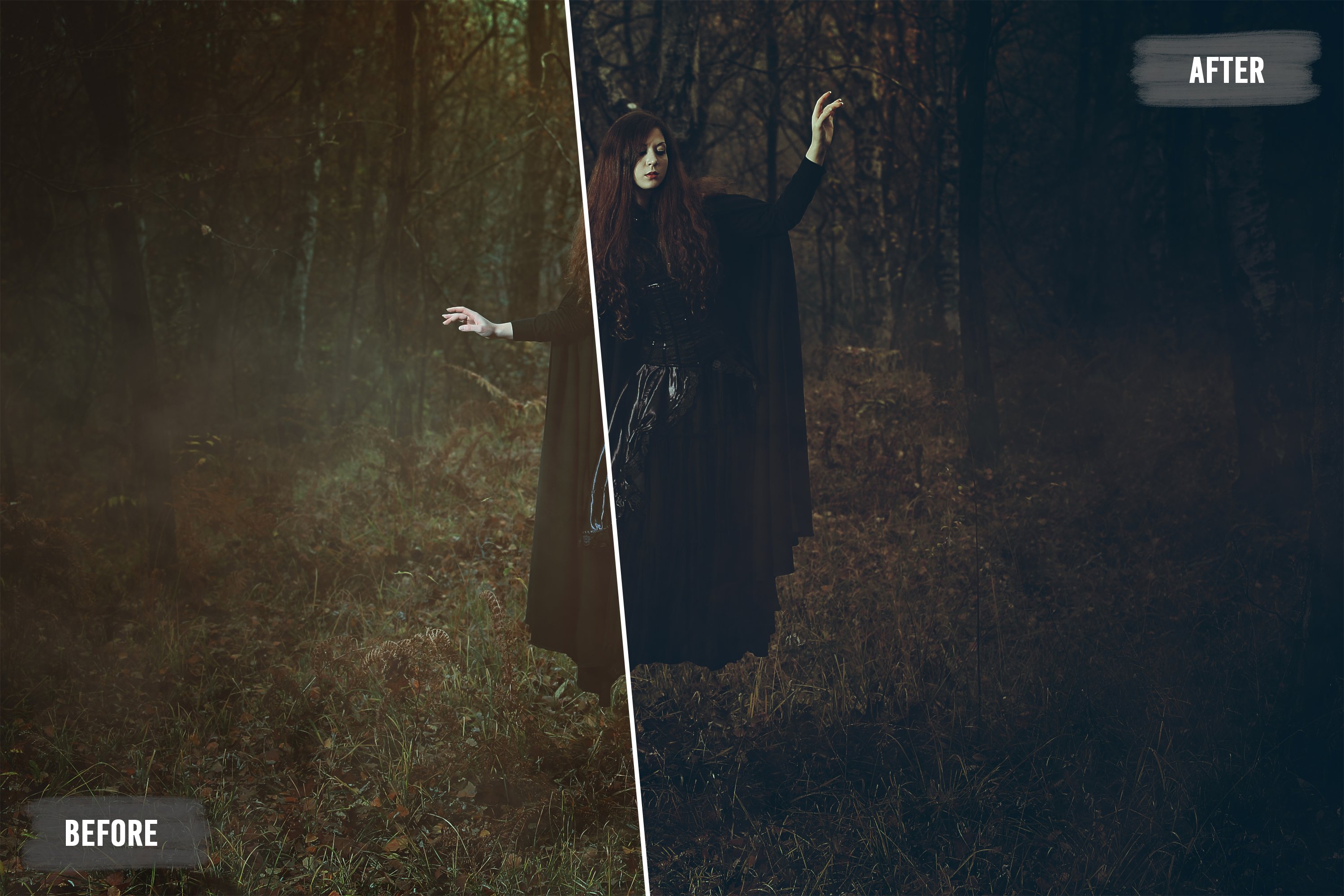 50 Halloween Magic LUTs and Presetspreview image.