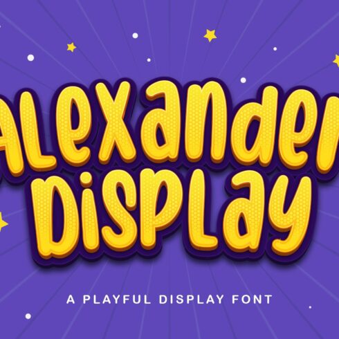 Alexander Display - Playful Display cover image.