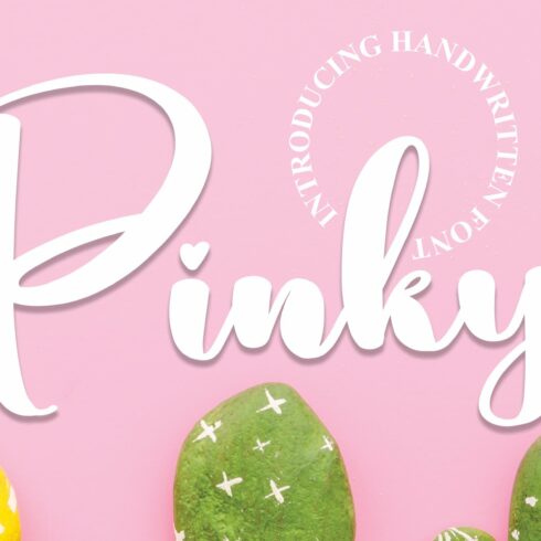 Pinky | Script Font cover image.