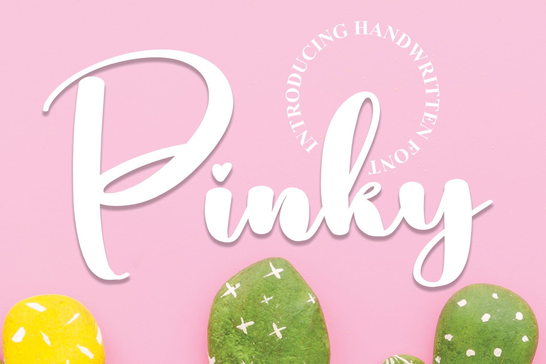 Pinky | Script Font cover image.