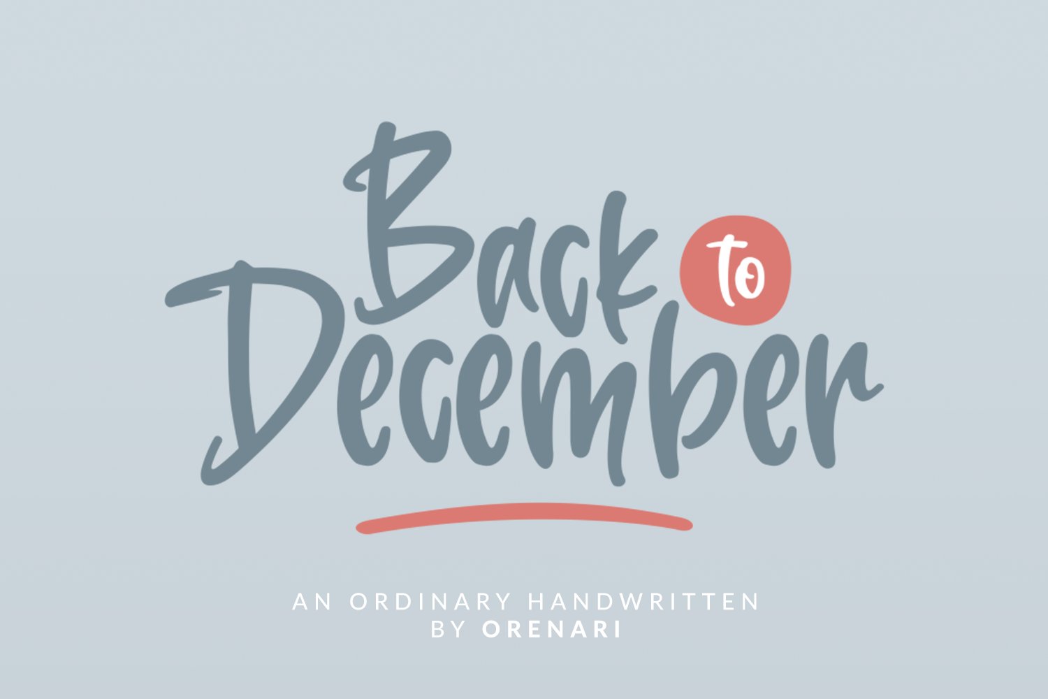 Back To December cover image.