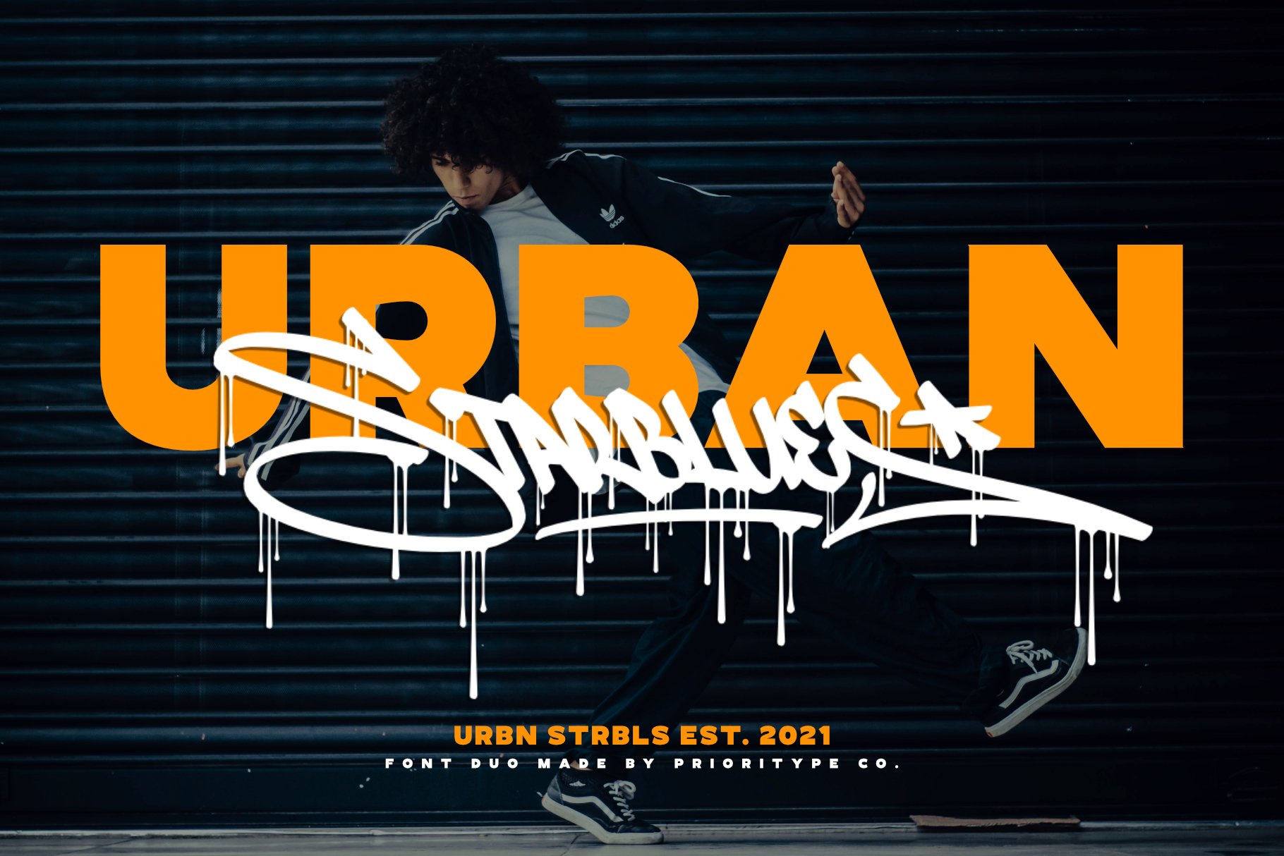 Urban Starblues - Font Duo cover image.