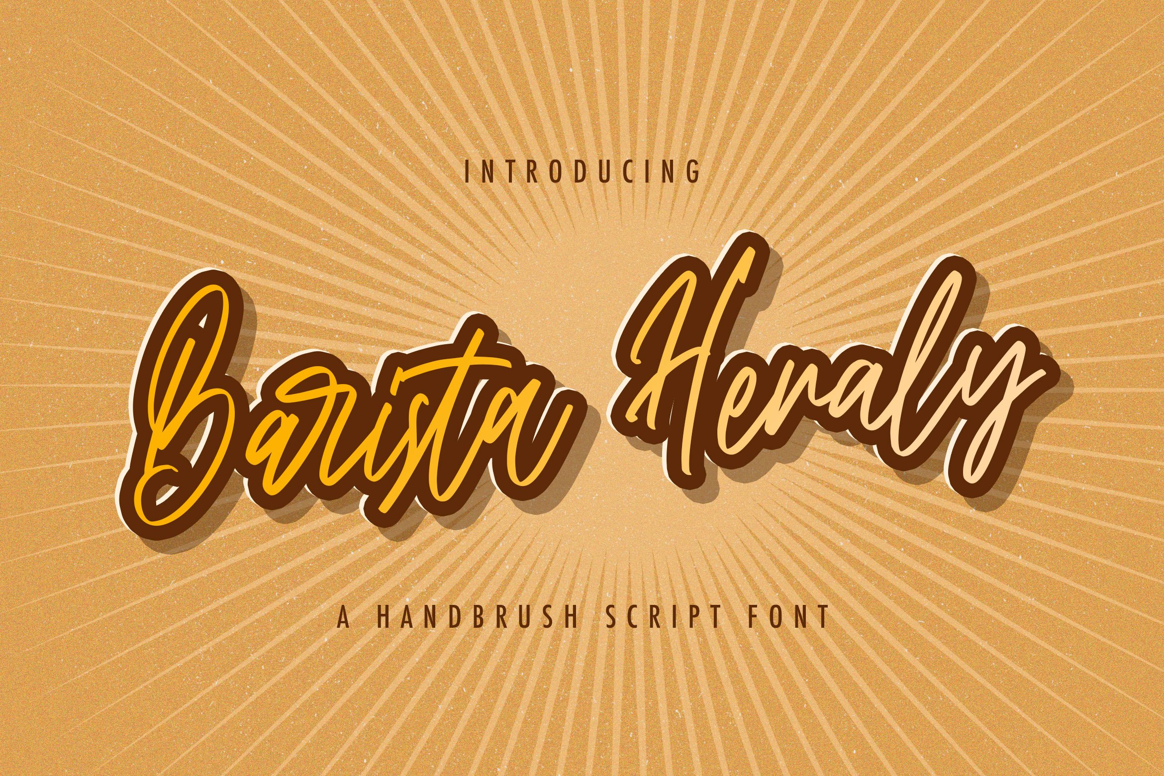 Barista Heraly - Handwritten Font cover image.