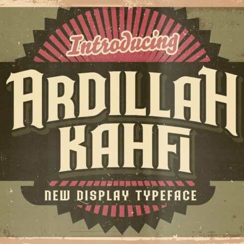 Ardilah Kafi - Victorian Style Font cover image.