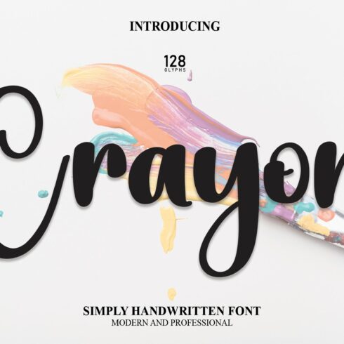 Crayon | Script Font cover image.