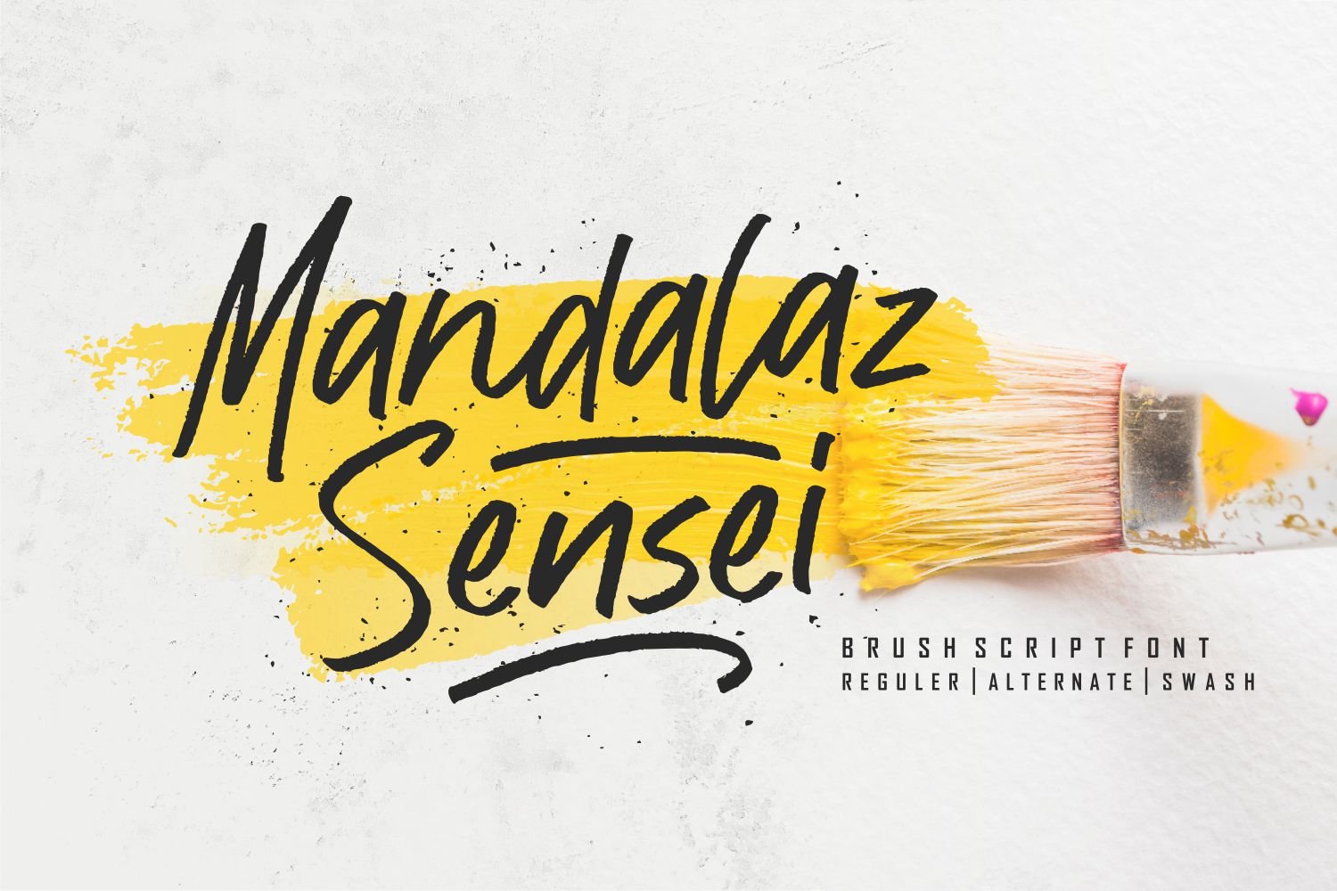 Mandalaz Sensei Font cover image.