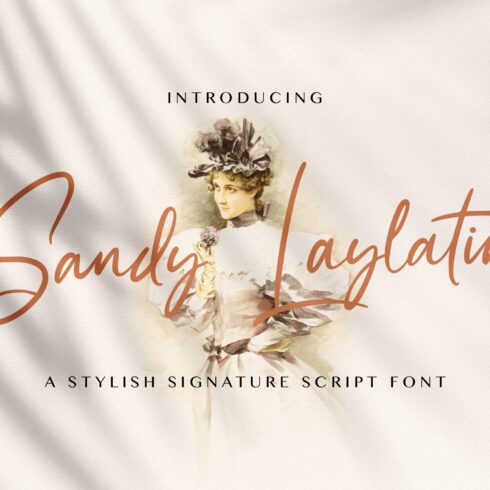 Sandy Lailyatir - Handwritten Font cover image.