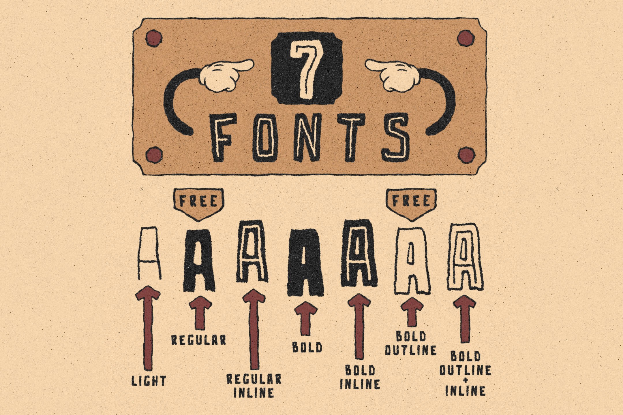 BOOZY | FONT FAMILYpreview image.