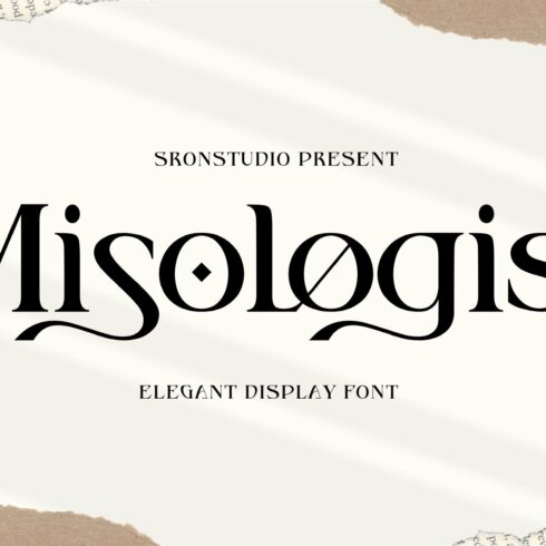 Misologist - Elegante Tipografia cover image.