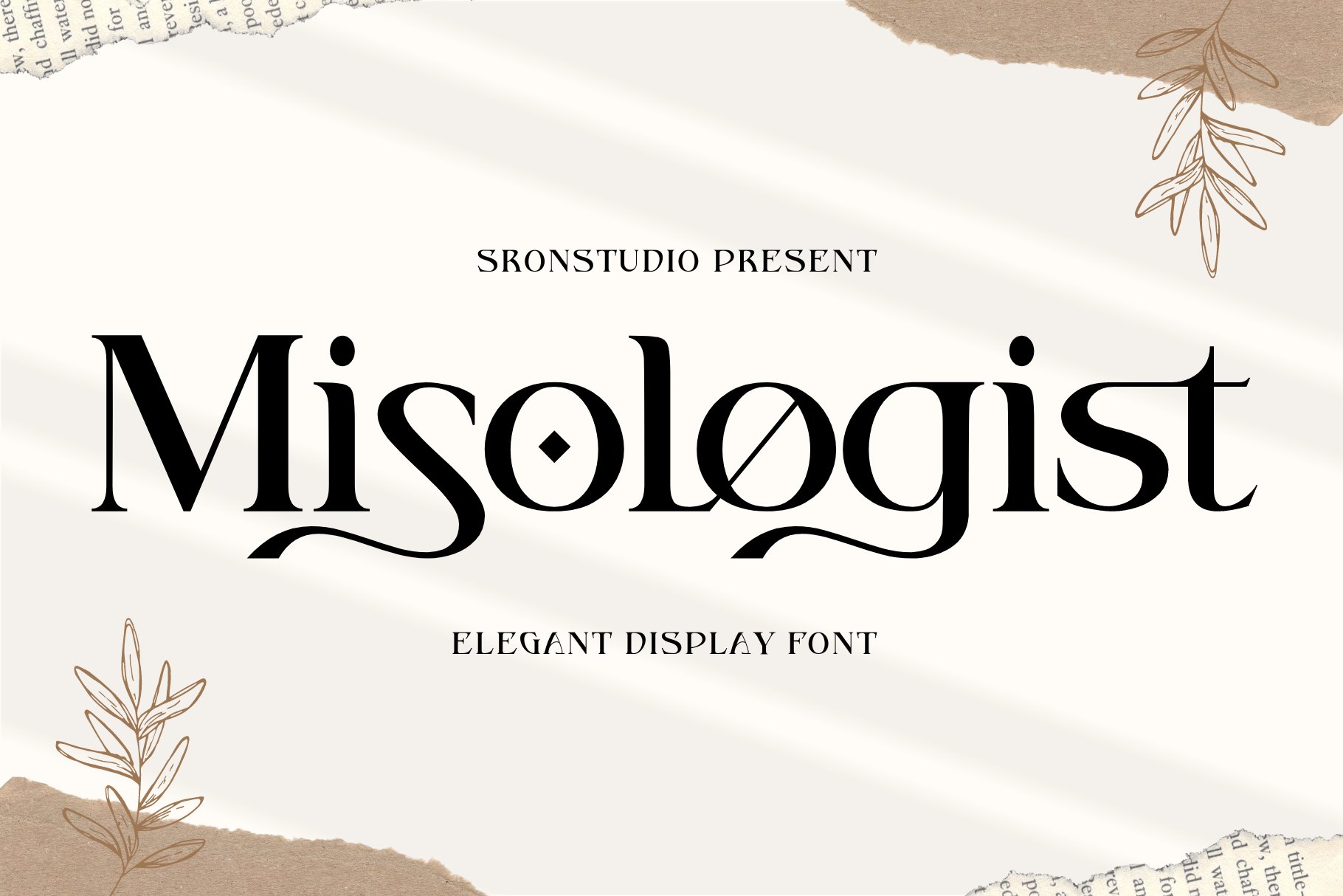 Misologist - Elegante Tipografia cover image.