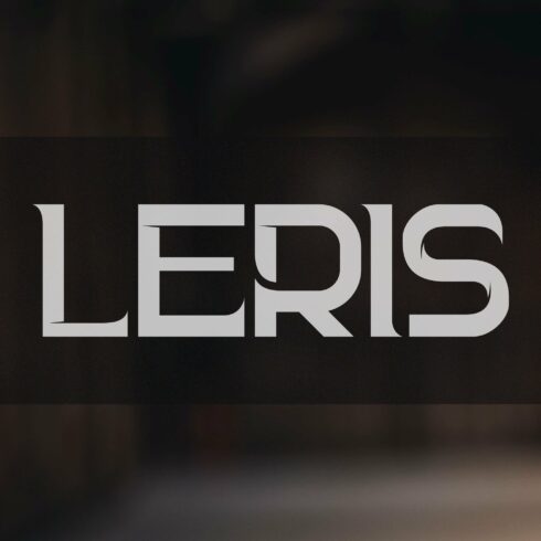 Leris font cover image.