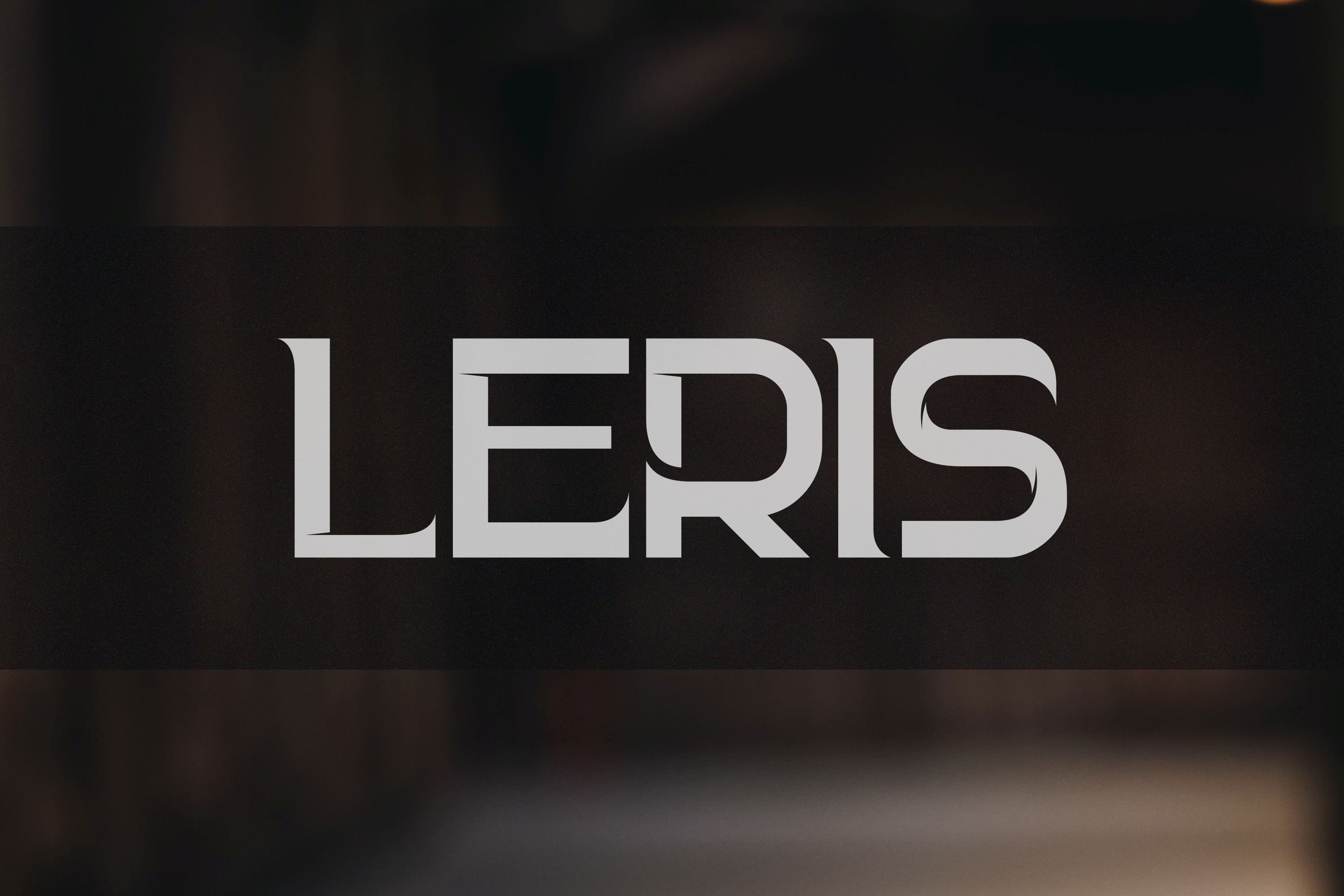 Leris font cover image.