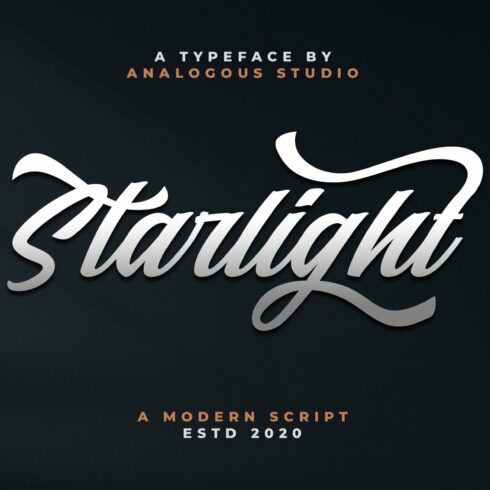 Starlight || Modern Script cover image.