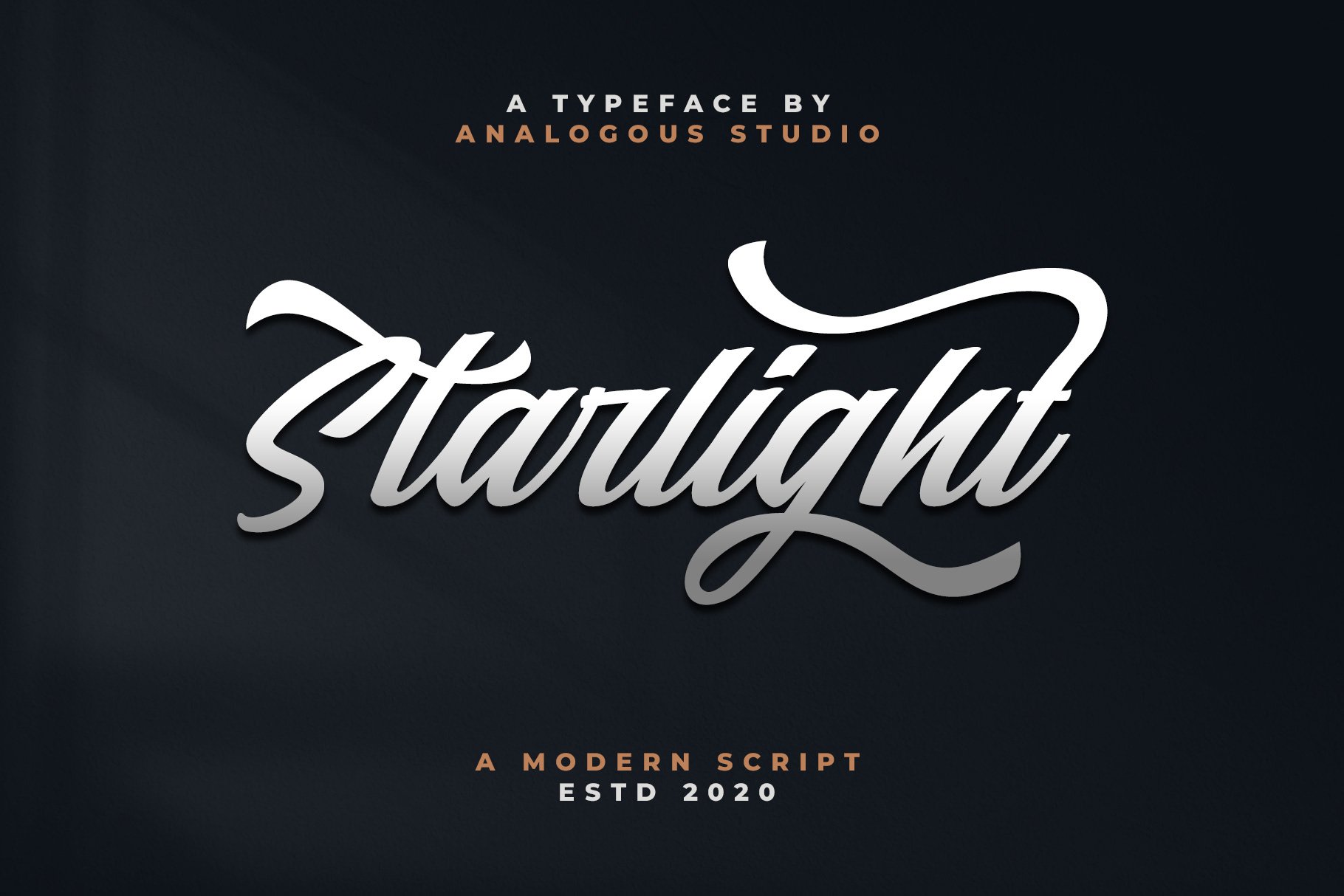 Starlight || Modern Script cover image.