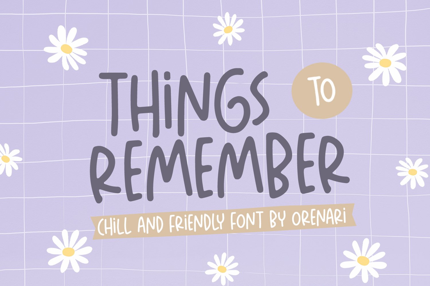 Things To Remember cover image.