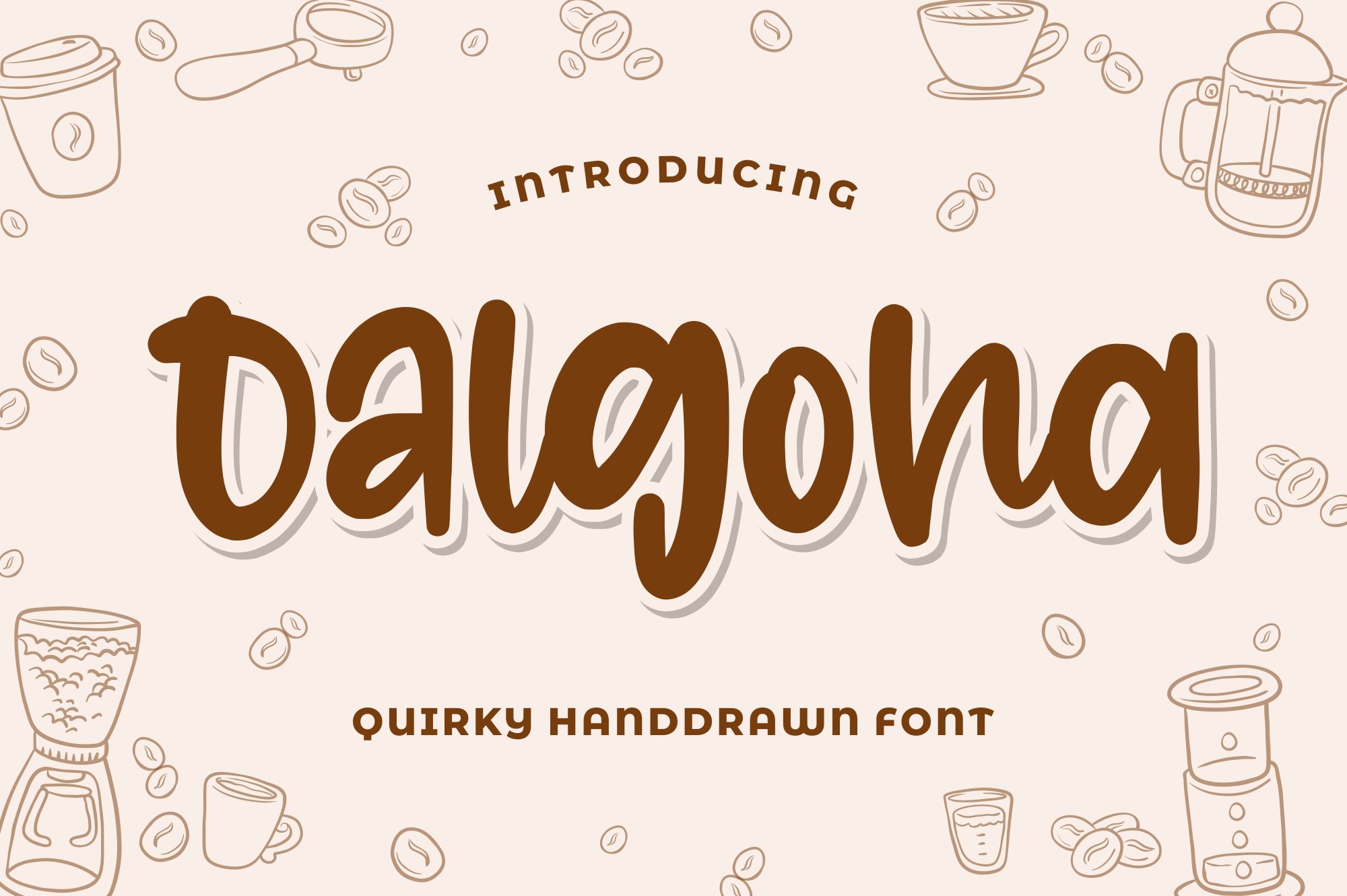 Dalgona - Quirky Font cover image.