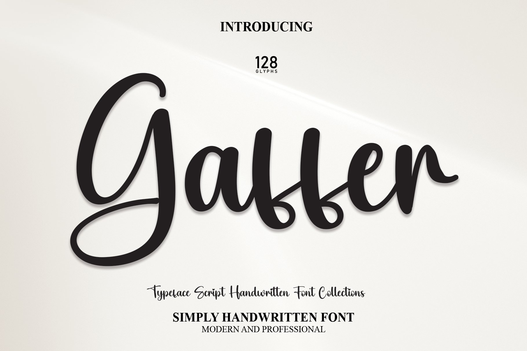 Gaffer | Script Font cover image.