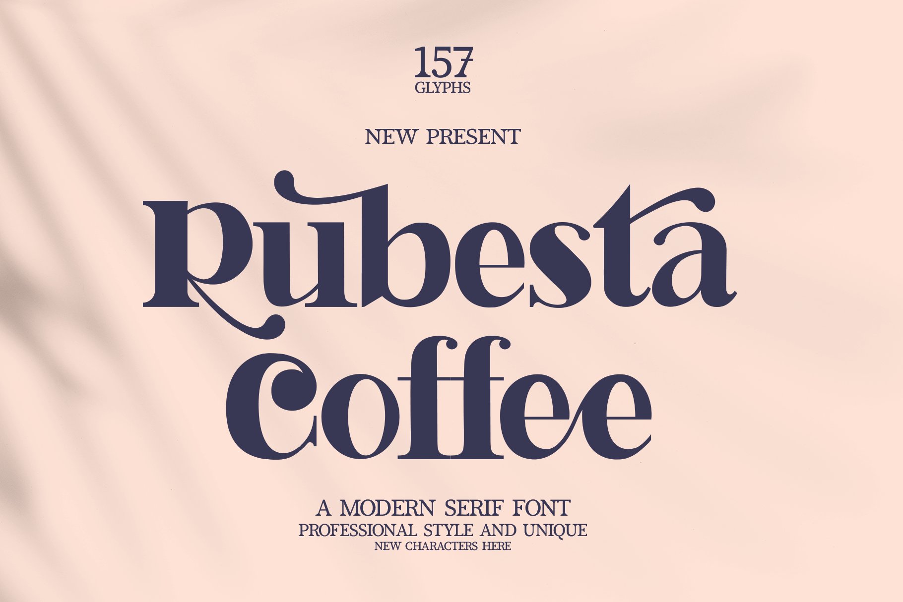 Rubesta Coffee / Modern Font cover image.