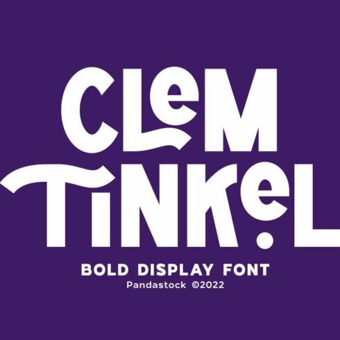 Clem Tinkel - Fun Fonts cover image.