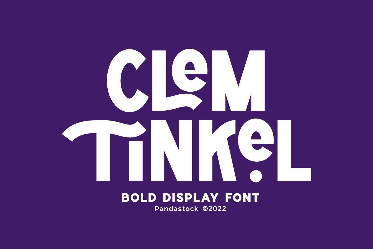 Clem Tinkel - Fun Fonts cover image.