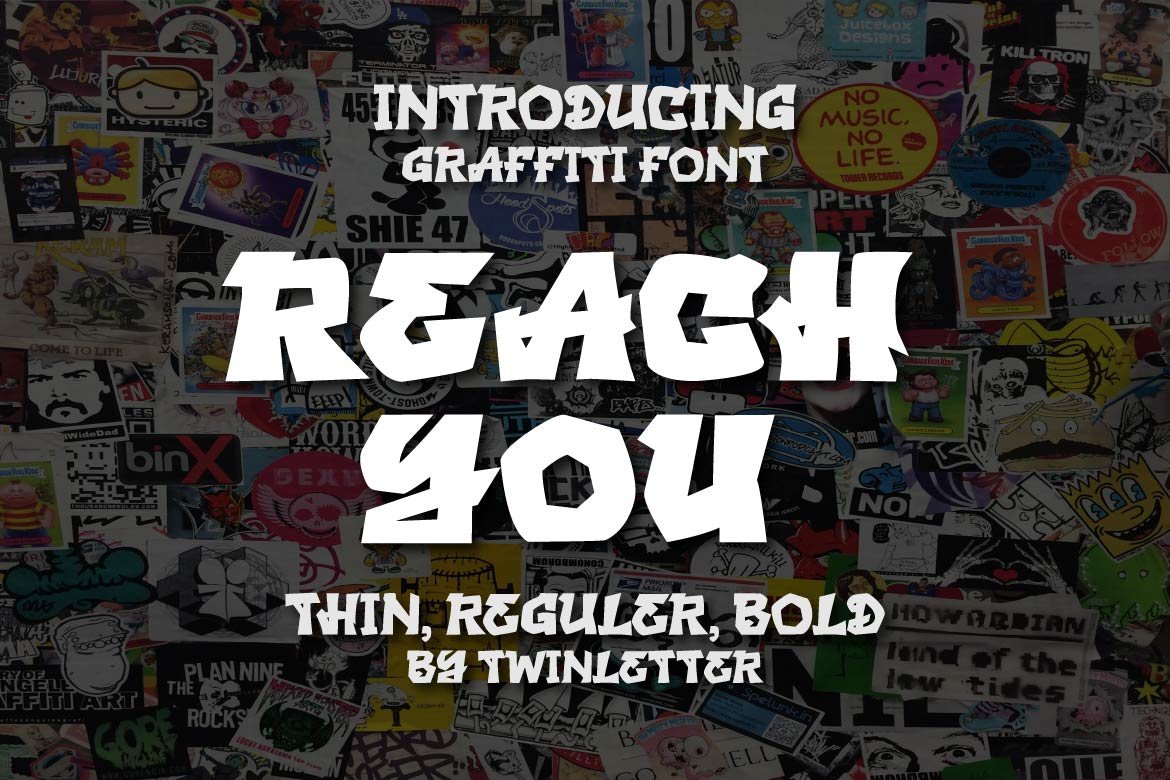 Reach You - Display Graffiti Style cover image.