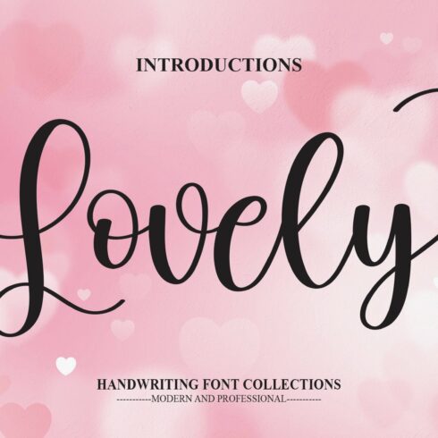 Lovely | Script Font cover image.