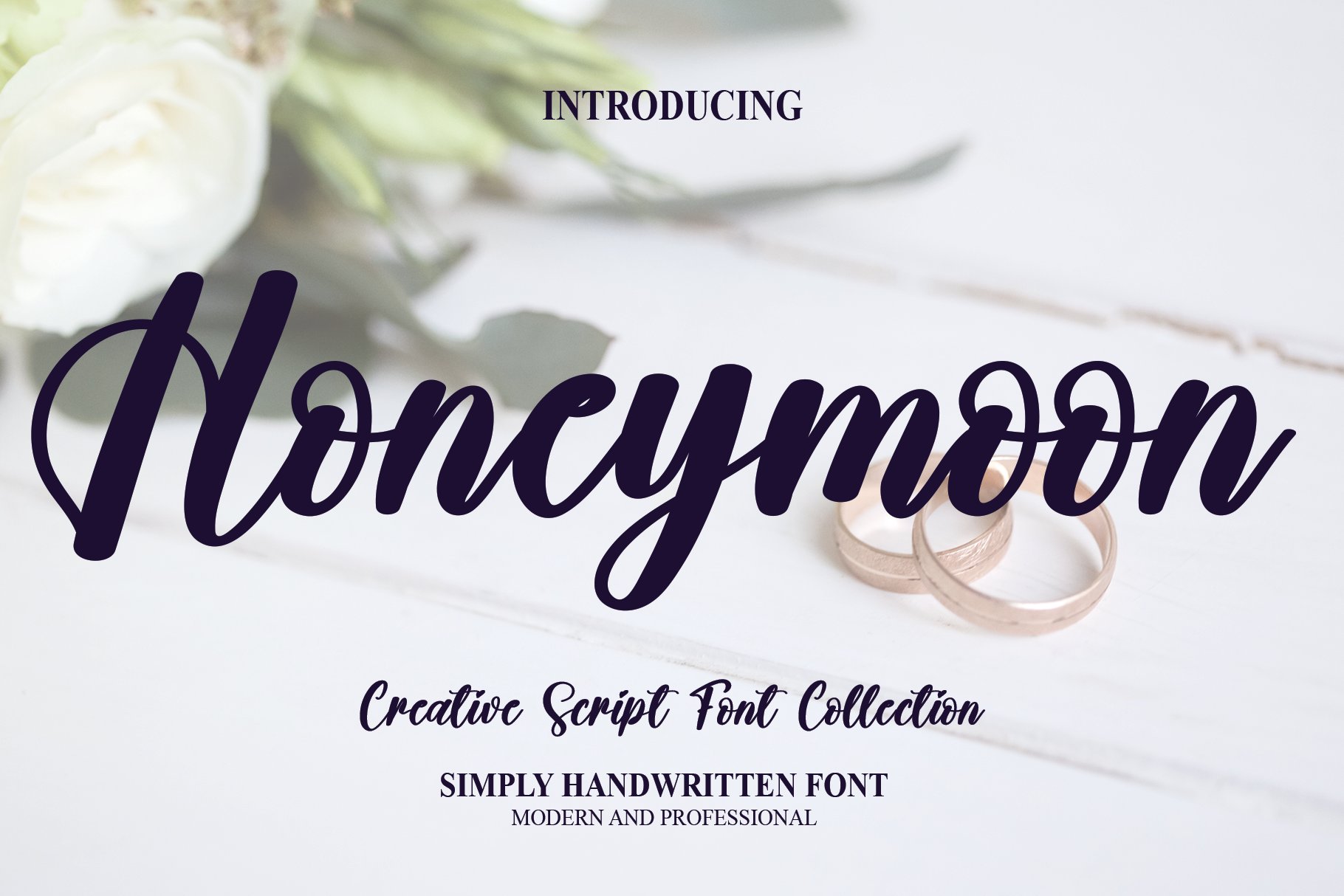 Honeymoon | Script Font cover image.