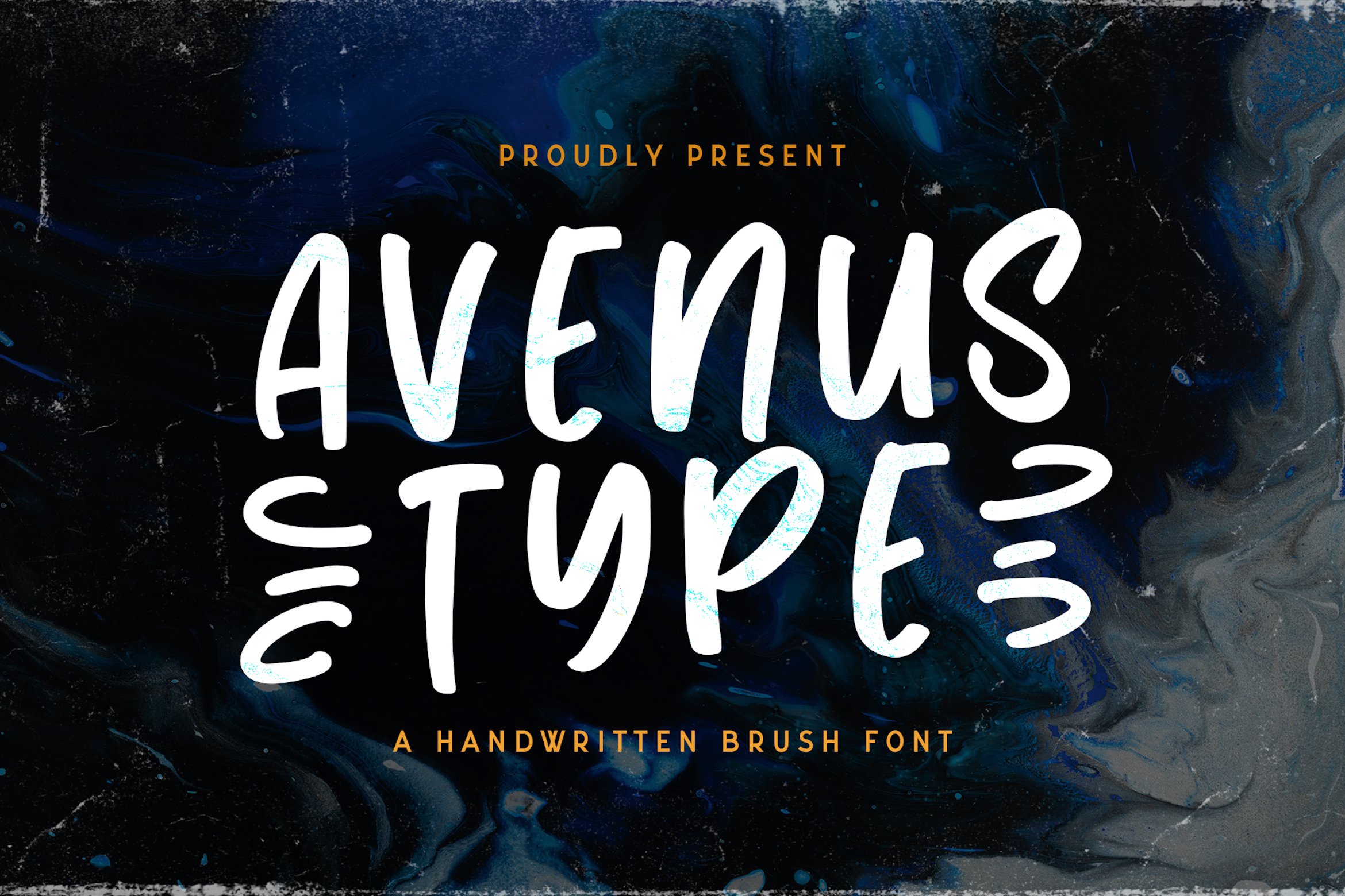 Avenus Type - Quirky Display Font cover image.