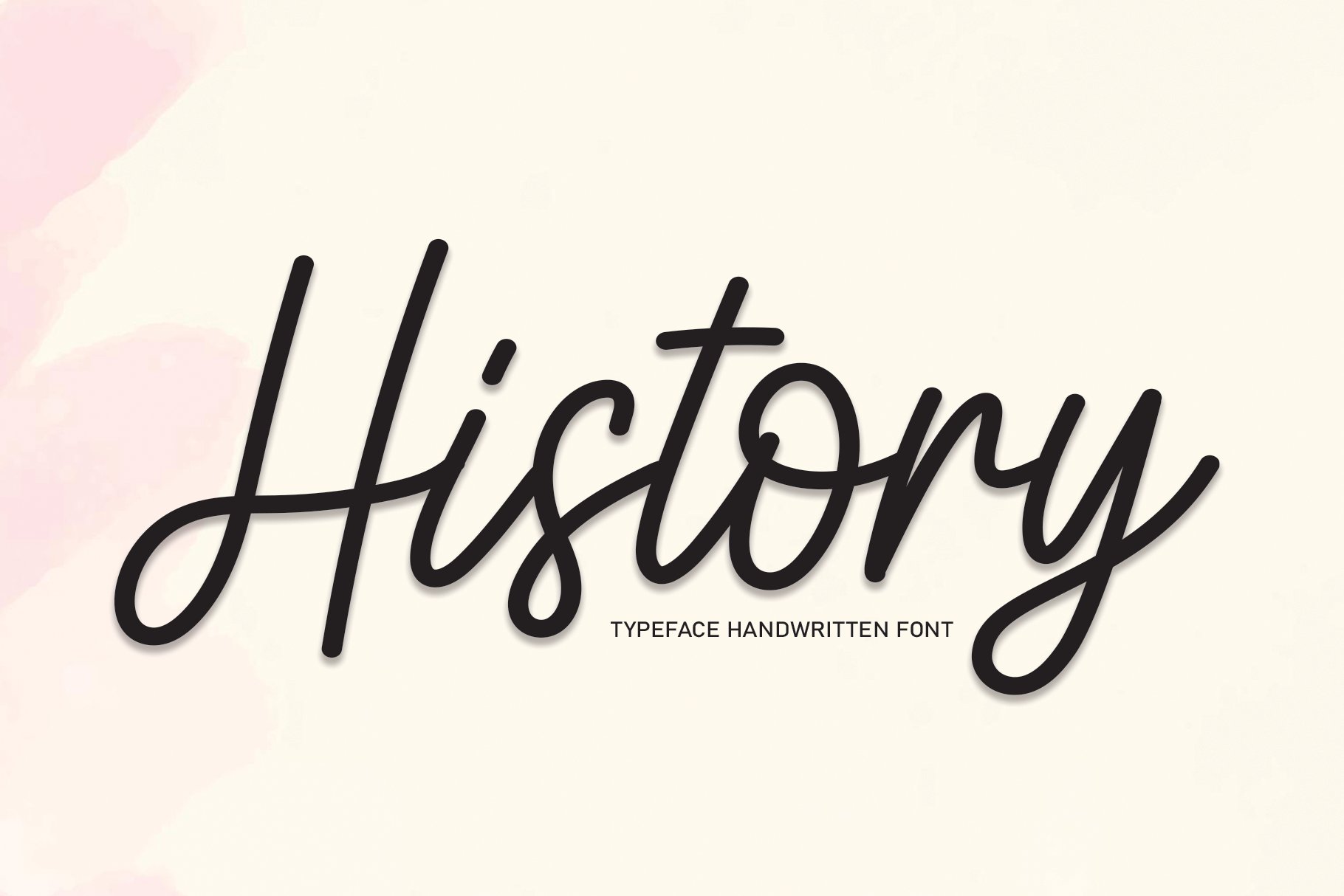History | Script Font cover image.